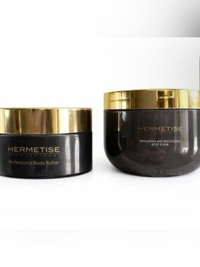 Hermetise Professional Body Butter and Exfoliating Scrub - Set *Sealed
